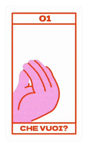 Card 01, Che vuoi? (animated)