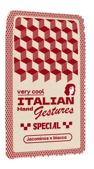 Special card Amore, with Biacca (animated)